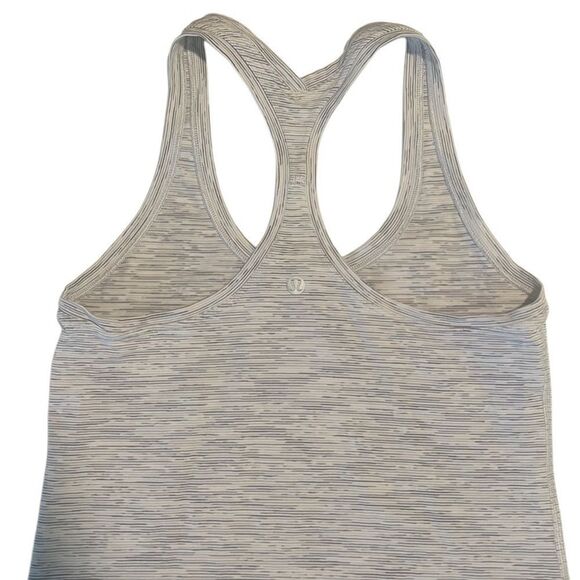 Lululemon Gray Cool Racerback Tank Top Size Small - Picture 3 of 8